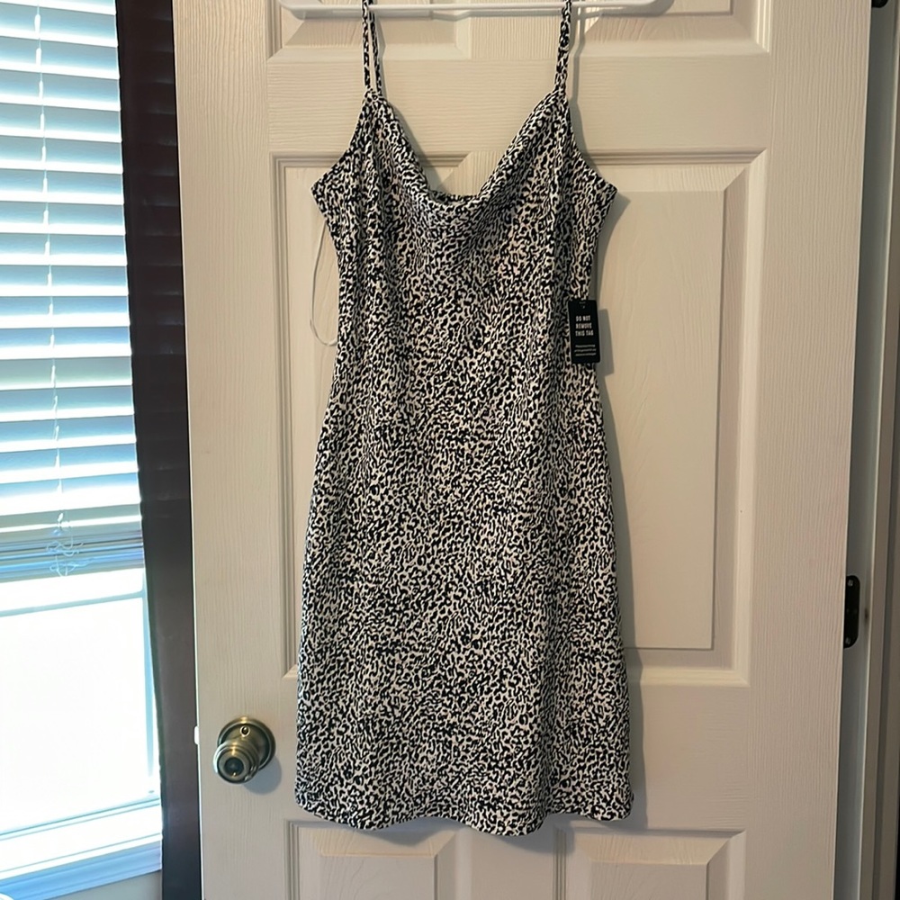 NWT Express Leopard Print Dress